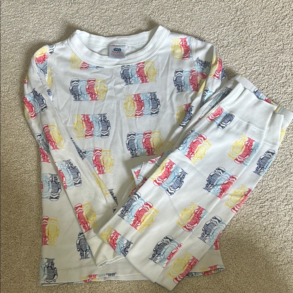 Hanna Andersson Star Wars Long John pajama set